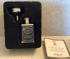 Jack Daniels Old No 7 Shot Flask and Funnel Mini Miniature Set NEW BOX