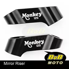 Mirror Extenders Adapters For Honda MONKEY 125 2018 2019 2020 2021 2022 2023