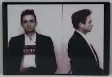 Johnny Cash Mugshot 2" X 3" Fridge / Locker Magnet.