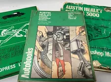 Austin Healey 100/6 3000 1956-1968 Service Repair Manuals Workshop Lot Of 3 VTG