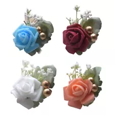 Wrist Corsages for Mother of Bride and Groom, Wedding Ceremony Anniversary Proms