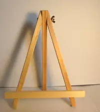 LOT 3 New 9" Tall Wood Easels for Displaying Art Book Menu Tabletop Home Office