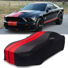 For Ford Mustang Shelby GT500 Car Cover Satin Stretch Scratch Resistant Indoor (For: More than one vehicle)