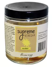 Supreme White Wine Mother of Vinegar (New & Improved Mother)