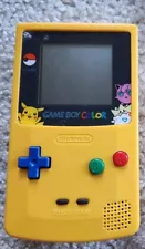 Nintendo Pokemon Game Boy Color Handheld System - Works Great!