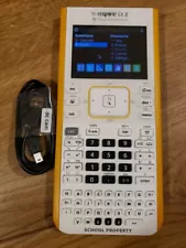 Texas Instruments TI Nspire CX II Graphing Calculator with charger USB cable