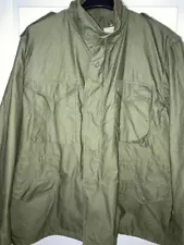 M-65 Field Jacket XL-Regular Coat Cold Weather Man's OG 107 Vietnam era NOS