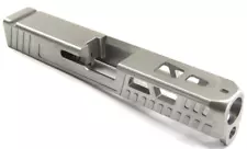 Factory New 9mm Custom Cut & Ported Stainless Slide for Glock 19 G19 Gen 1-3