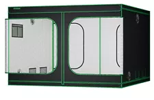 VIVOSUN 10x10ft Hydroponic Indoor Grow Tent Non Toxic 100% Reflect 24-32 Plants