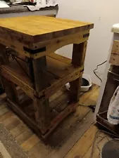 handmade furniture Butcher Block Table