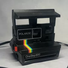 Vintage Polaroid One Step 600 Instant Film Land Camera w/Strap