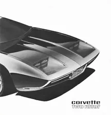 CHEVROLET Corvette "Two Rotor" - Wankel engine - 1973 - German sales brochure