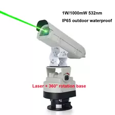 Outdoor Waterproof 1000mW Movable Rotating Landmark Green Laser Lights Projector