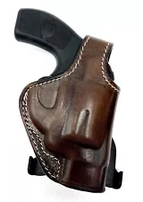 For 2" TAURUS 85 856, Right Hand Brown Leather Roto PADDLE Holster