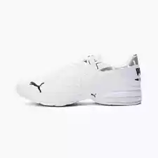 PUMA Viz Runner Men's Running Sneakers WHITE,BLACK Free Shipping NWB