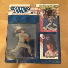 NIB 1993 Starting Lineup Nolan Ryan Action Figure and Collectors Cards