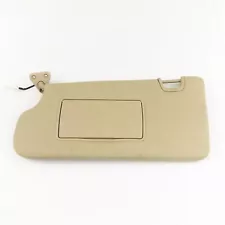 2004-2009 Nissan Quest Sun Visor Driver Side Beige Tan Left OEM W/ Light (For: 2007 Nissan Quest)