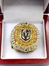 2023 Las Vegas Knights Stanley Cup Championship Custom Ring W Box