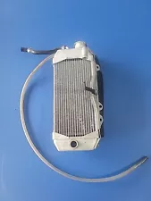 2009 KAWASAKI KX250F GPI FILL RIGHT SIDE RADIATOR KX 250F 09