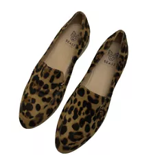 Beast Fashion Jordan Leopard Print Comfy Loafer Shoe Women Size 7.5