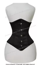 Heavy Duty 26 Double Steel Boned Waist Training Underbust Tight Shaper Corset