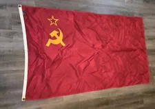 3x5 Embroidered Sewn Soviet CCCP Quality Nylon Flag THE FLAG SOURCE USA MADE