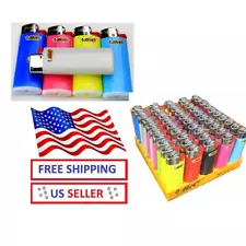 CHOOSE QUANTITY- " MINI" SIZE BIC CIGARETTE ASSORTED COLORS LIGHTERS,