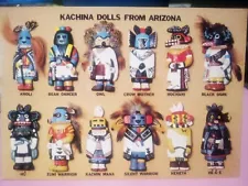 Kachina Dolls from Arizona hopi zuni Native American