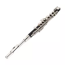 C Piccolo Flute Instrument Key C Student School Band Orchestra For With Clea JJS