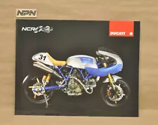 NOS 2007 Ducati Sport 1000 S NCR New Blue Dealer Sales Brochure Spec Sheet