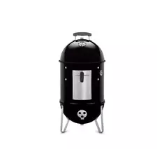 Weber Smokey Mountain Charcoal/Wood Bullet Smoker Black