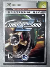 NEED FOR SPEED: UNDERGROUND 2 XBOX Platinum Hits BRAND FACTORY SEALED NEW