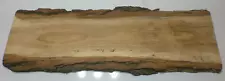 1 Live Edge Slab Rustic Natural Oak Wood Size Medium 30"X10"X1" SHIPS FREE