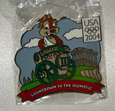 Disney Pin - Dale Count Down to the Olympics - #3 - LE 2004