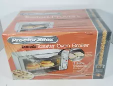 Proctor Silex 2-slice toaster oven broiler 31112Y New in Box