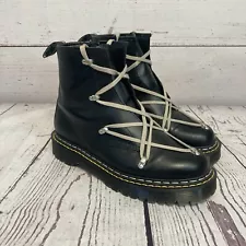 Doc Dr Martens x Rick Owens 1460 Boot Mens 11M Black Bex Leather Lace Up