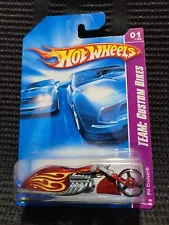 Hot Wheels 2004 Pit Cruiser Motorcycle. VHTF! '08 Team: Custom Bikes #01 of 04.