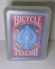 Bicycle Clear Playing Cards in Plastic Case 2008 54 Card Deck Including Jokers