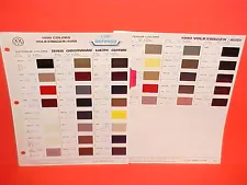 1990 VOLKSWAGEN AUDI QUATTRO JETTA GOLF GTI FOX CABRIOLET SCIROCCO PAINT CHIPS