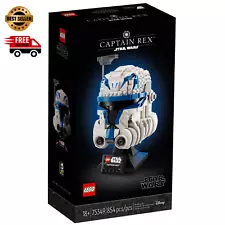 LEGO Star Wars Captain Rex Helmet 75349 Collectible Model Set for Adults