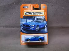 MATCHBOX BLUE 2021 #31 19 2019 FORD MUSTANG COUPE GT COBRA STREET OUTLAW RACER