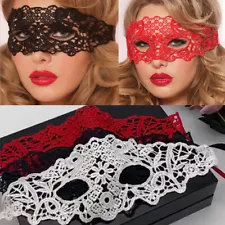 Eye Mask Masquerade Ladies Halloween Lace Stunning Prom Venetian Fancy Dress HOT