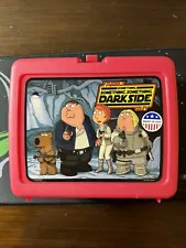 Family Guy Something Something Dark Side Star Wars Lunch Box Thermos NO DVD