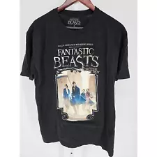 Fantastic Beasts and Where To Find Them Adult Sz XL Short Sleeve T Shirt Black