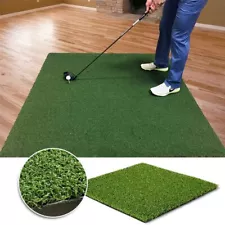 12inx35in Artificial Turf Golf Practice Putting Mat Grass Hitting Mat With TEE