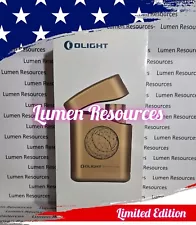 Olight Baton 4 Premium - Brass Wireframe - Facebook Group Member Exclusive - NEW