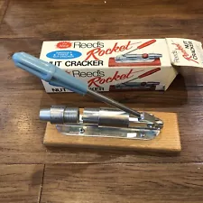 Vintage Reed's R-300 Rocket Nut Cracker Pecan