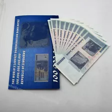 100 trillion zimbabwe dollars for sale