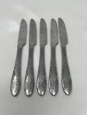 Cambridge Stainless - Butterfly - 5 Dinner / Butter Knives