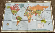 Rand McNally Wall Map World M Series 50" x 32"